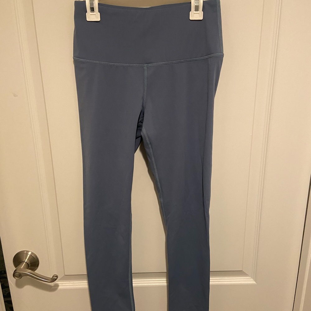 Blue leggings